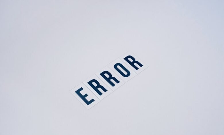 practical guidance for errors